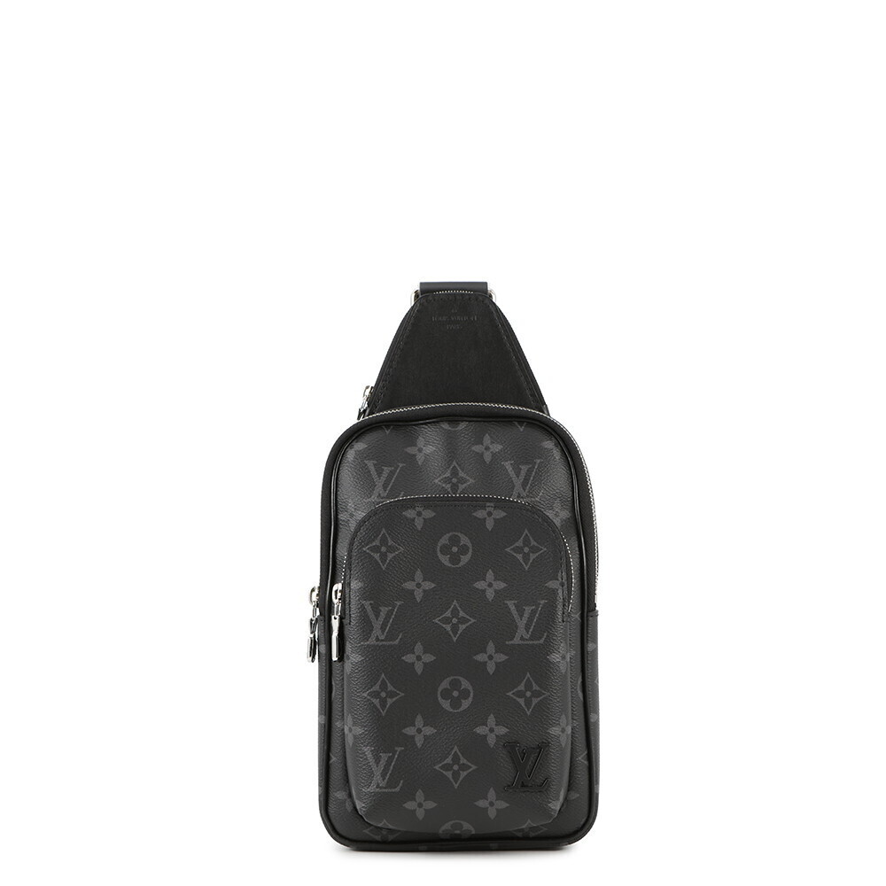 Louis Vuitton Monogram Eclipse Black Avenue Sling Bag Black Body